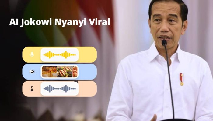 AI Jokowi Nyanyi Viral Beberapa Waktu Lalu, Simak Infonya!