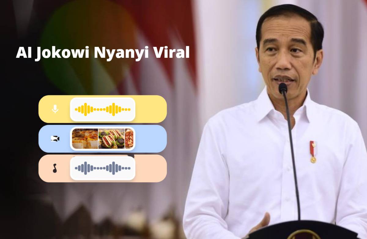 Mengenal AI Jokowi Nyanyi