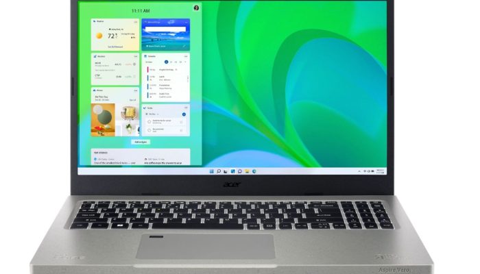 Acer Rilis Aspire Vero, Tawarkan Konsep Ramah Lingkungan