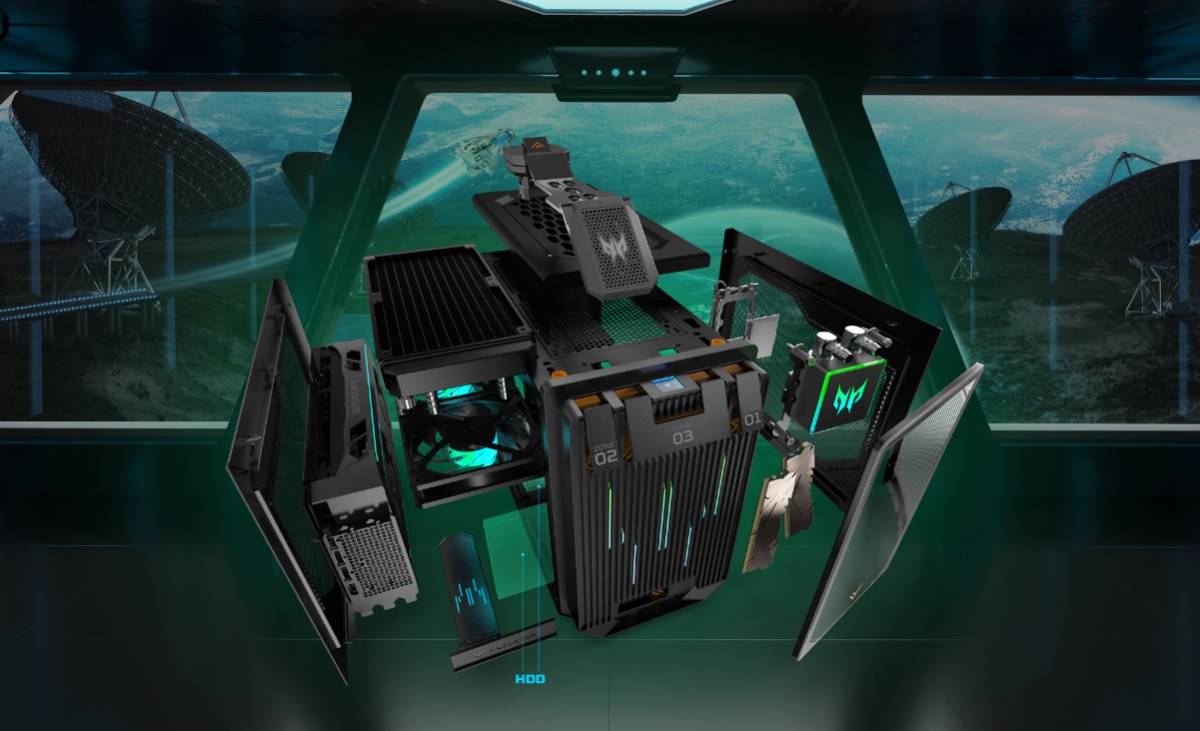 Komputer Gaming Predator Orion X Memiliki Banyak Fitur Canggih