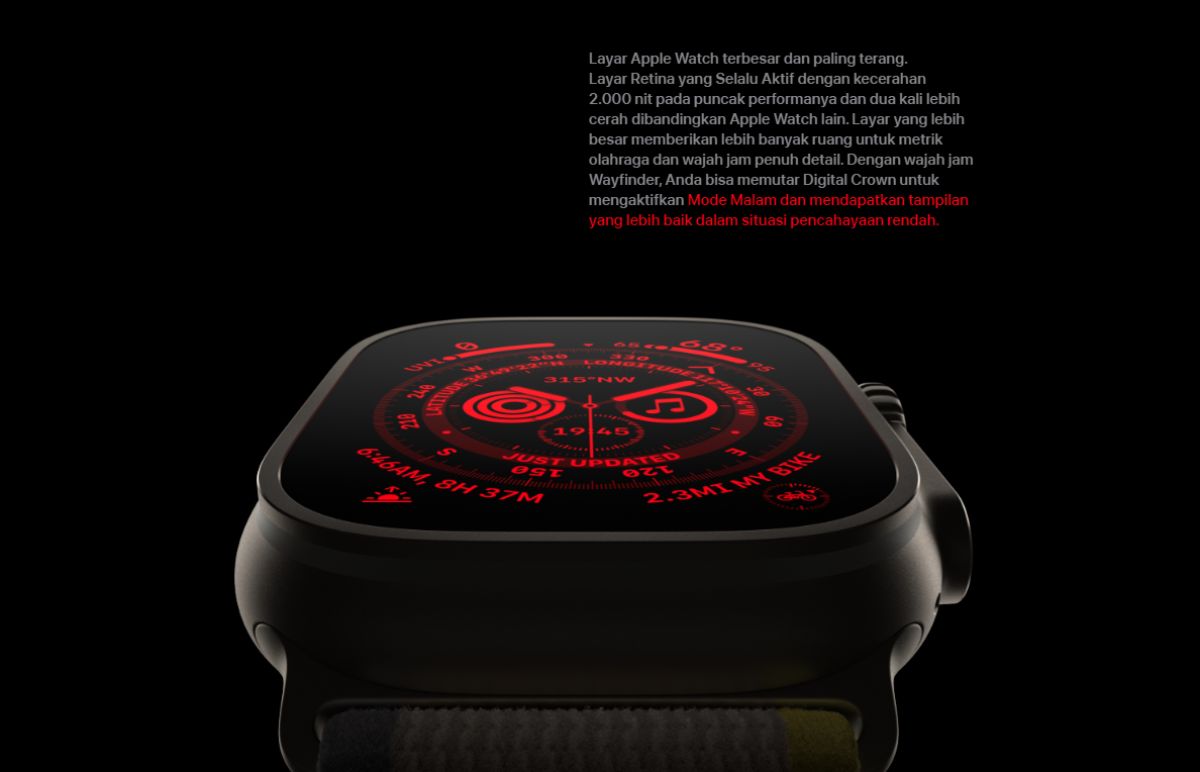 Spesifikasi Lengkap Apple Watch Ultra