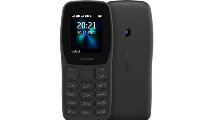 Desain Nokia Feature Phone Seri 105