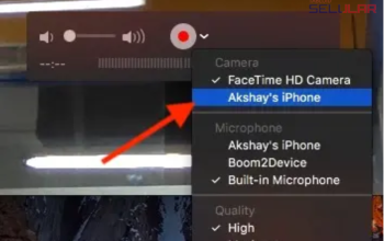 Cara Merekam Layar di iPhone Menggunakan Mac 3