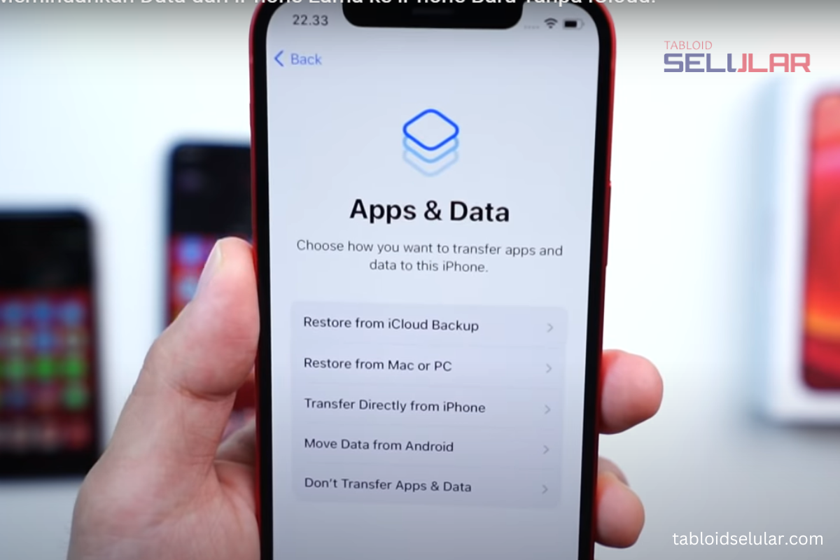 cara pindah data iPhone ke iPhone dengan iCloud