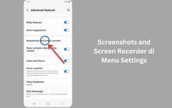 Cara Screenshot Panjang dengan Fitur Screenshots and Screen Recorder