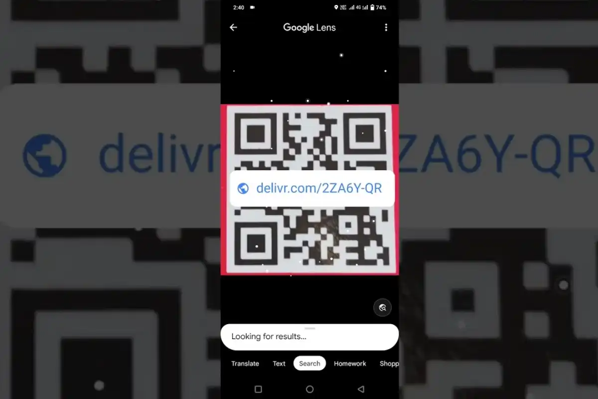 Scan Barcode dengan Google Lens