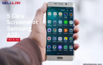cara screenshot Samsung A22
