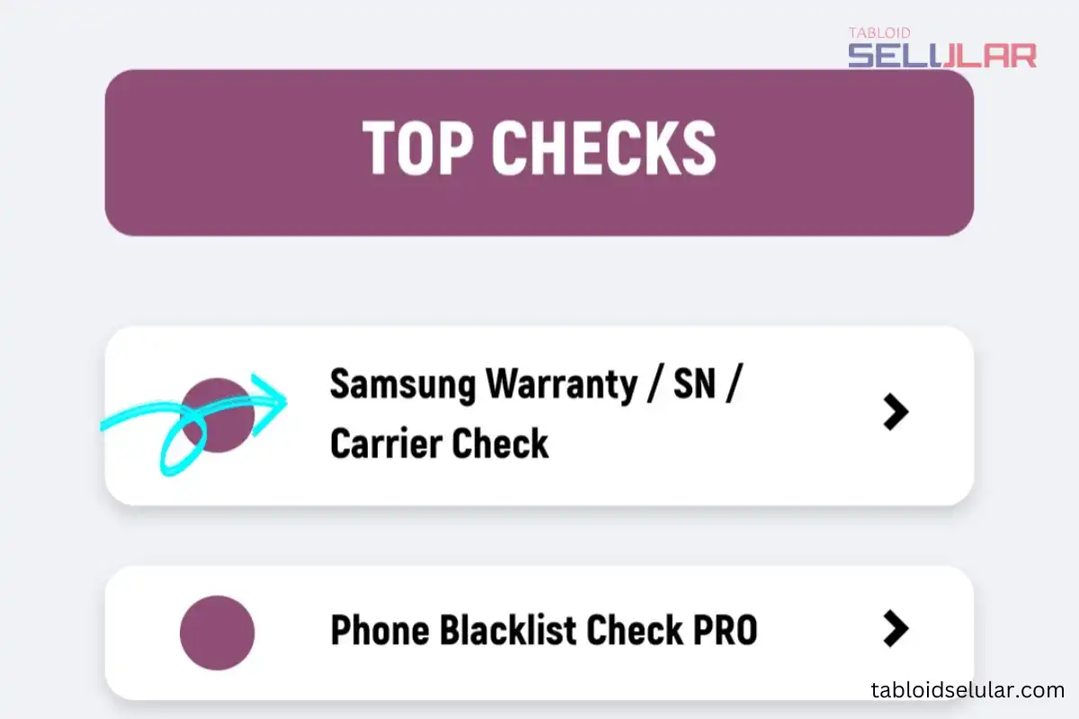 Cek IMEI garansi Samsung