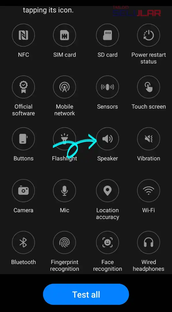 Cara menghilangkan tanda headset di hp Samsung