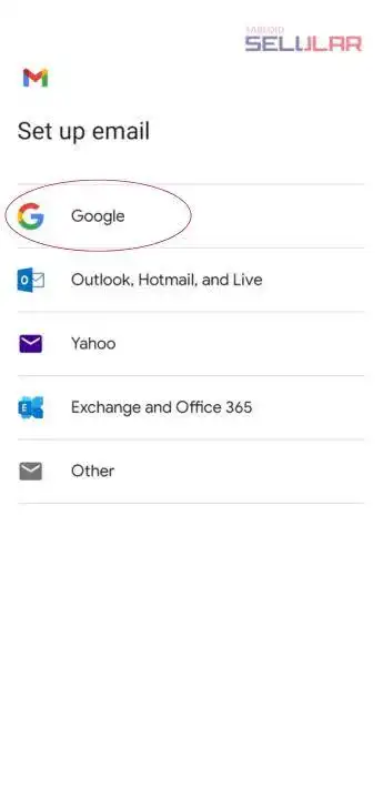 Cara membuat email Gmail di HP Android